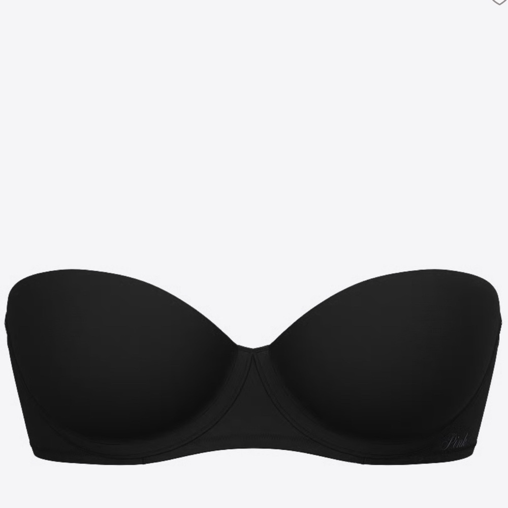 PINK WEAR EVERYWHERE WEAR EVERYWHERE PUSH-UP STRAPLESS BRA.